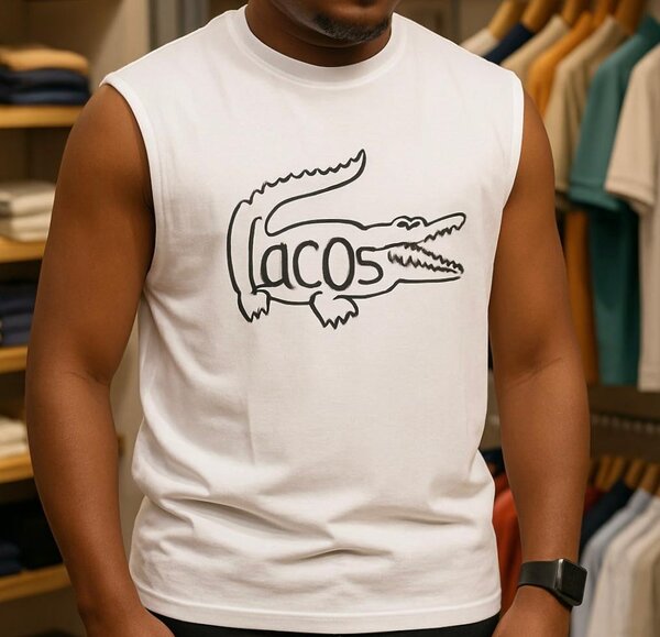 T-shirt graphique de marque