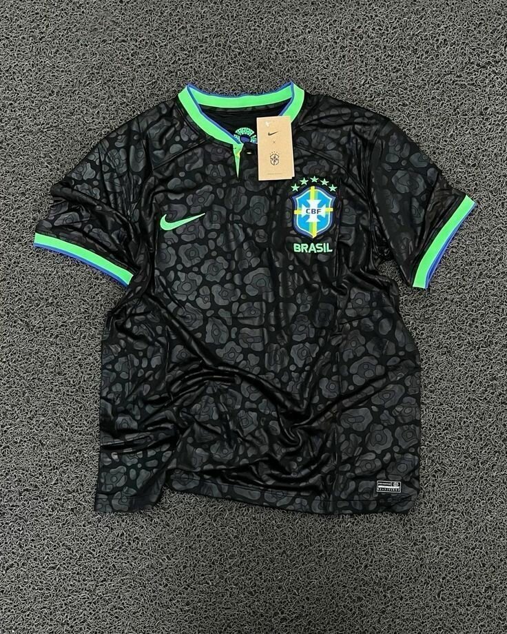 Maillot de foot Brésil noir