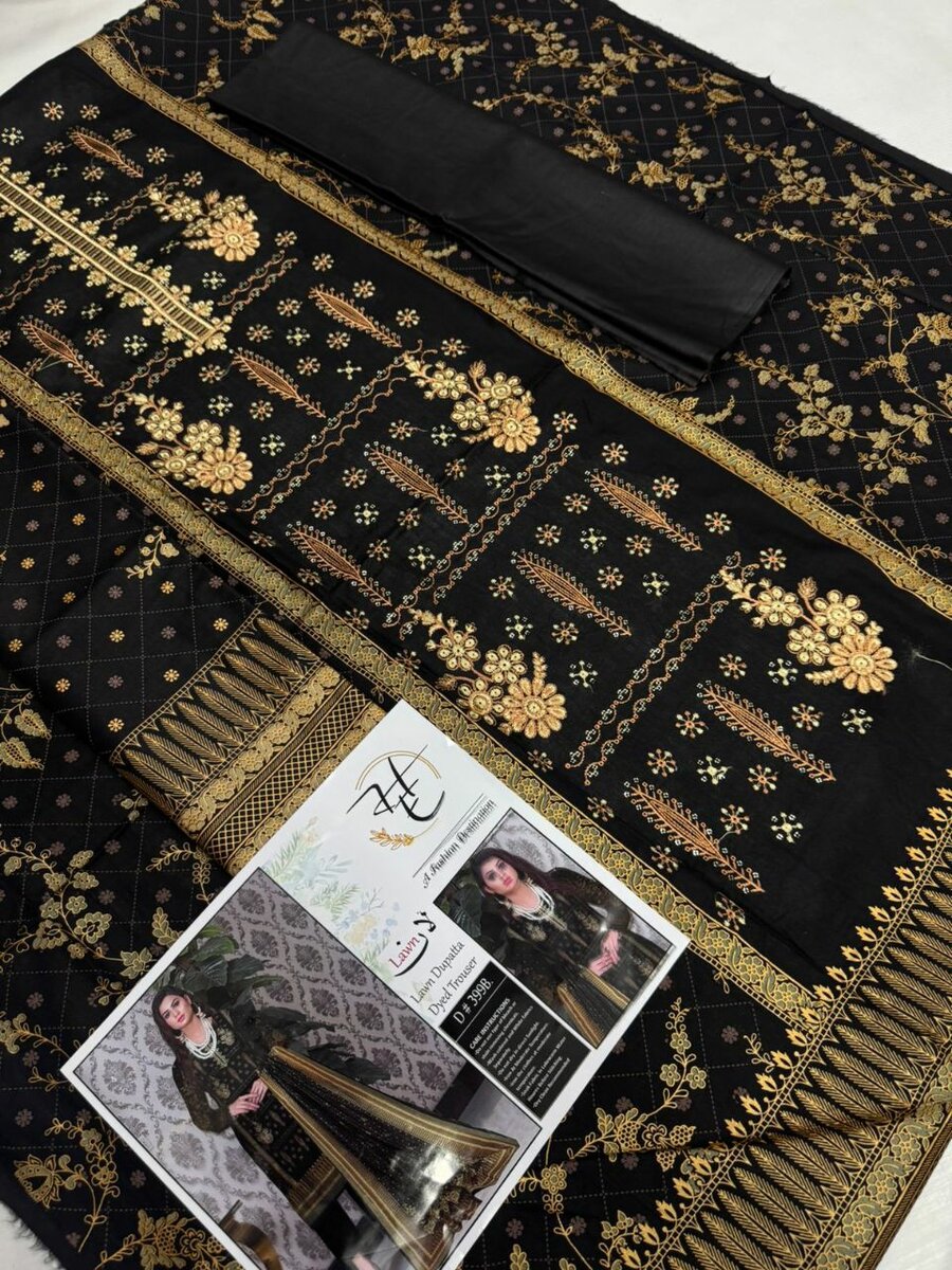 Rijaz Fashion Embroidery Lawn
