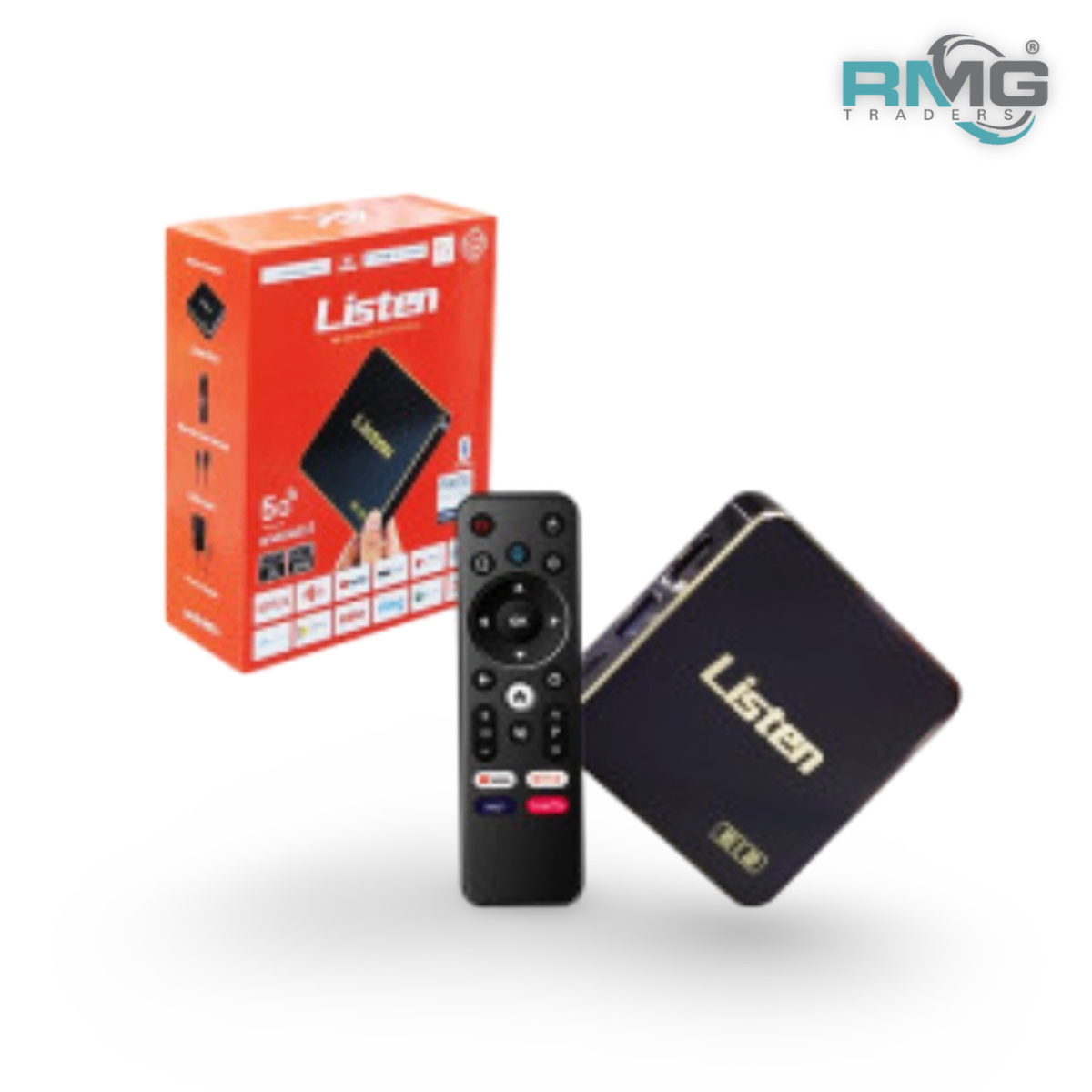 Smart Android Box 4K Ultra HD - 2GB RAM 16GB ROM Streaming