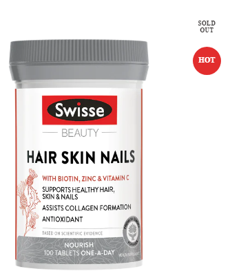 Swisse Ultiboost Hair Skin Nails Supplement