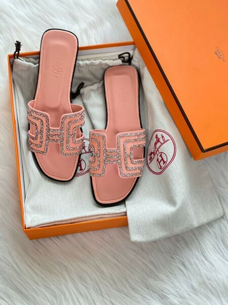 Hermes slippers