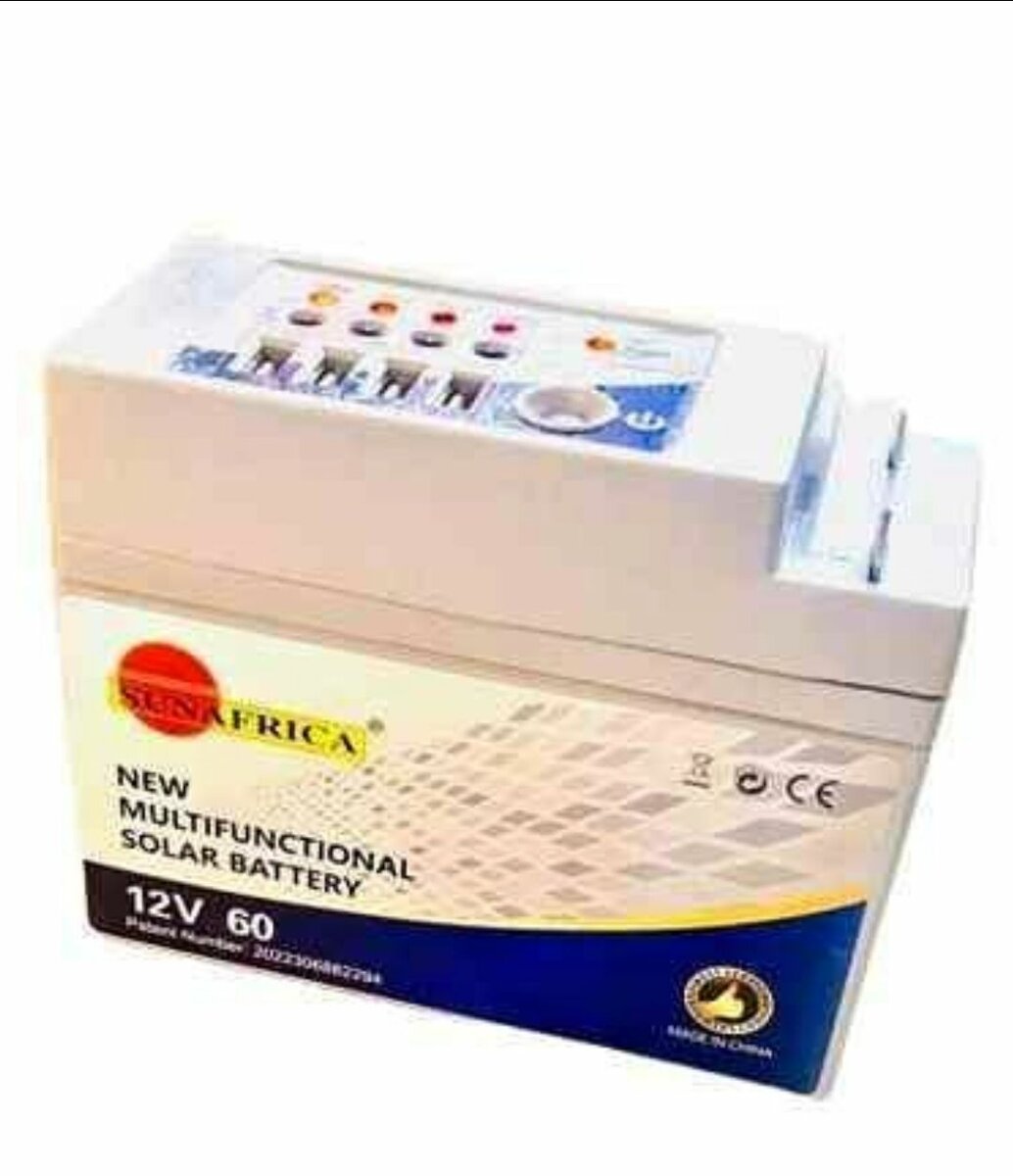 Batterie Solaire 12V 60W -USB