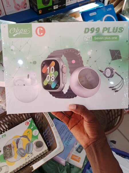 Smart watch with music and airpod