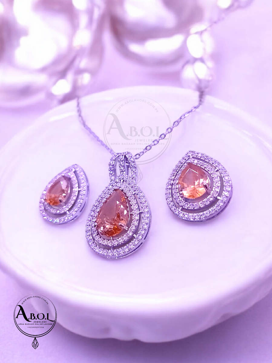 Silver champagne Set