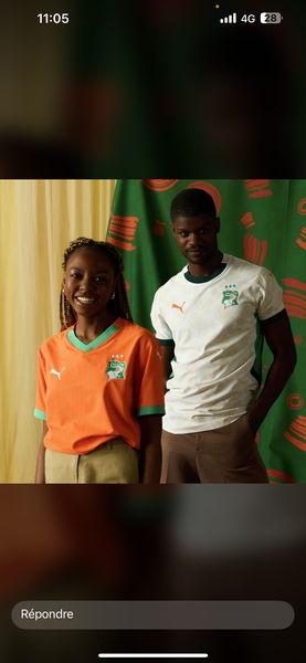 Maillot Côte d'Ivoire Officiel