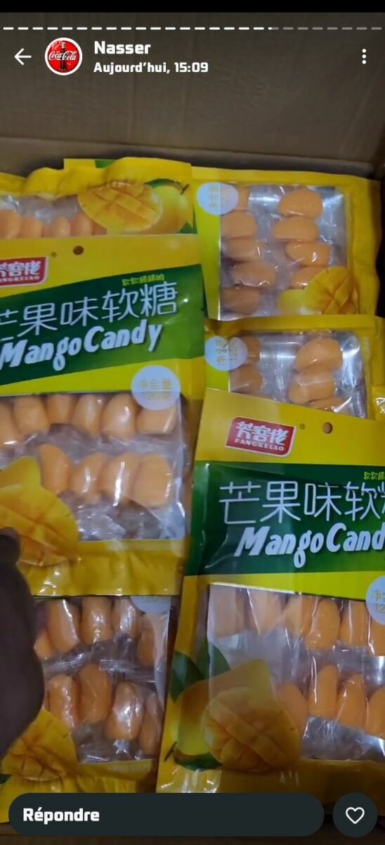 Bonbons à la Mangue Délicieux