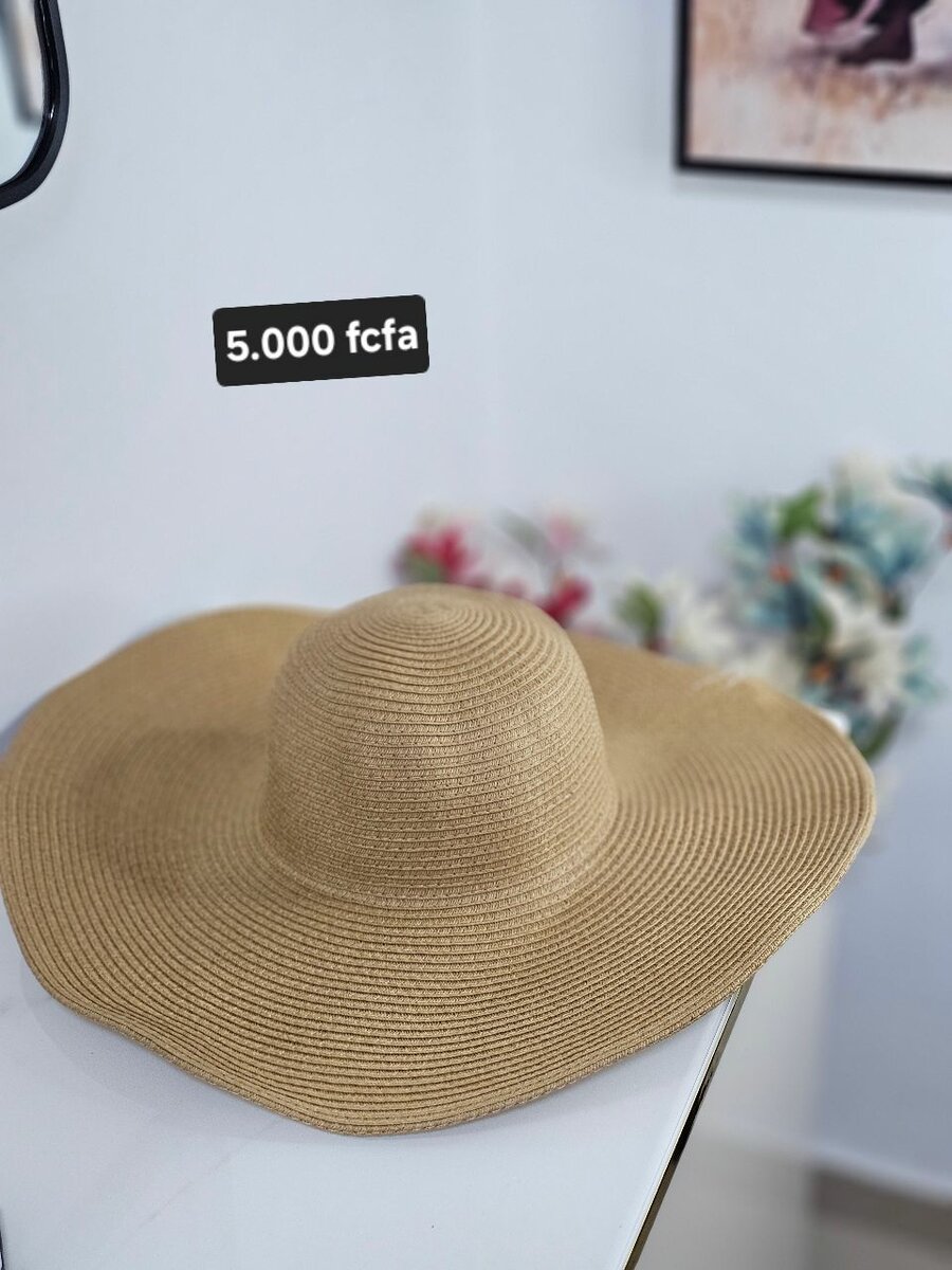 Chapeau de plage 50cm