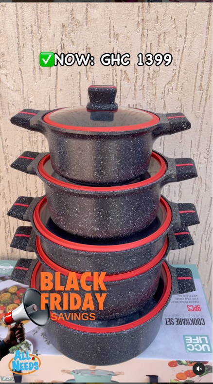 5pcs Diecast Cookware