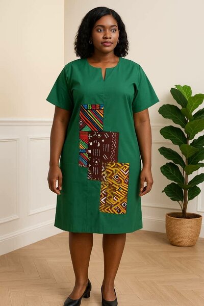 Robe d'été colorée pour femmes