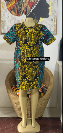 multi-colored dress