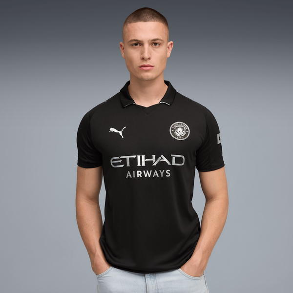 Maillot Noir de Football Homme