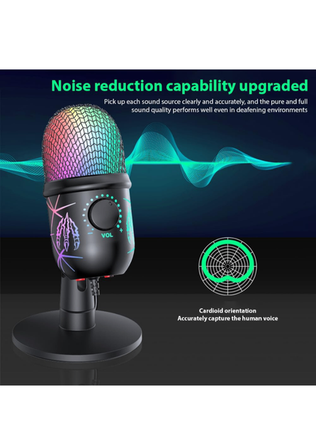 Microphone professionnel RGB