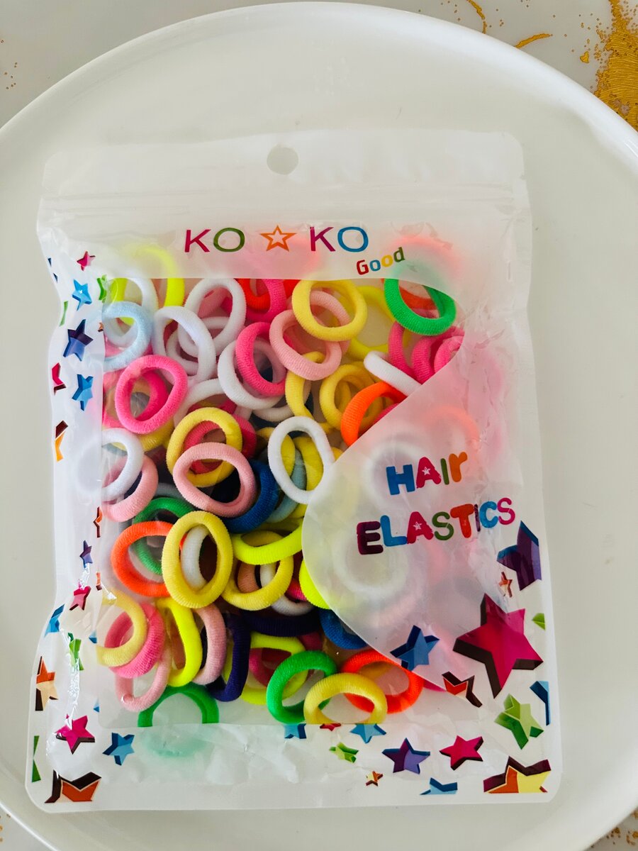 Élastiques à Cheveux Colorés