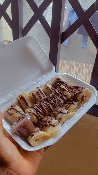 Dessert à la banane et chocolat