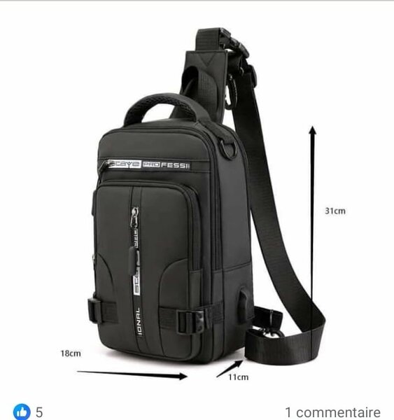 Sac à bandoulière moderne