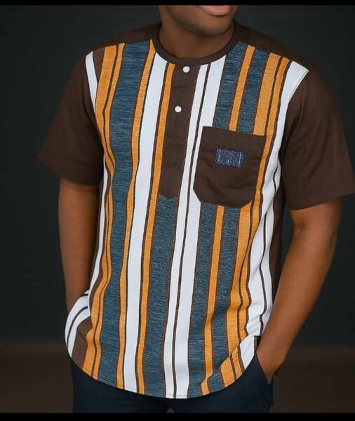 Chemise Homme Rayée Élégante