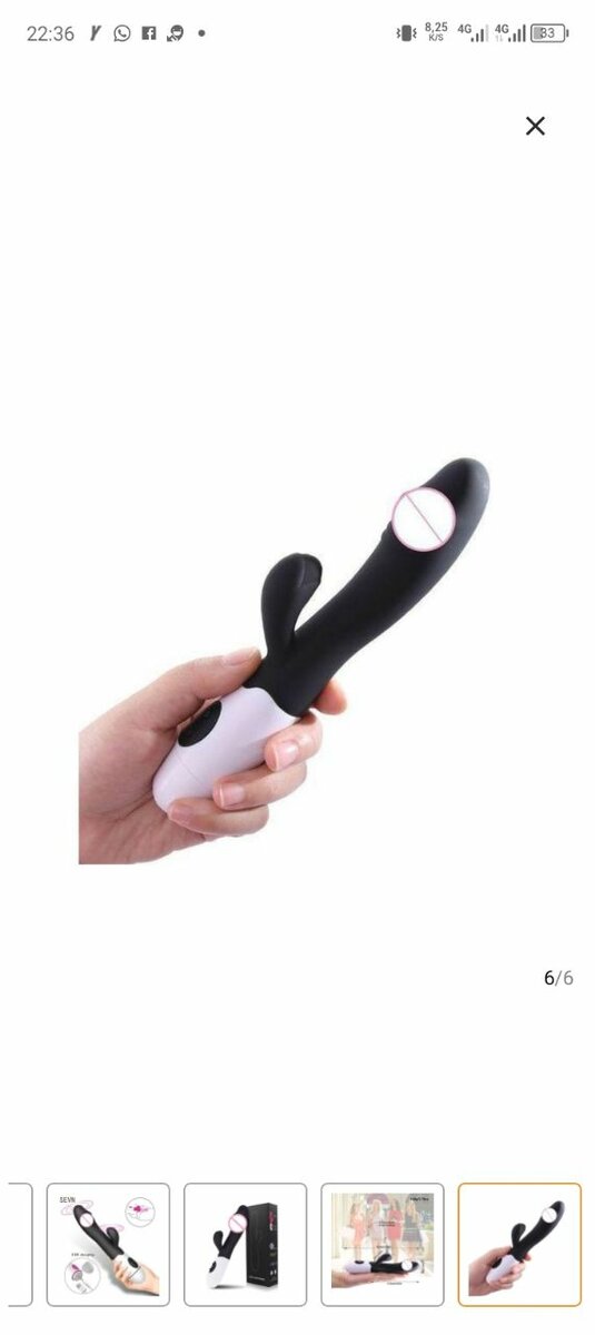 Vibromasseur Double Stimulation