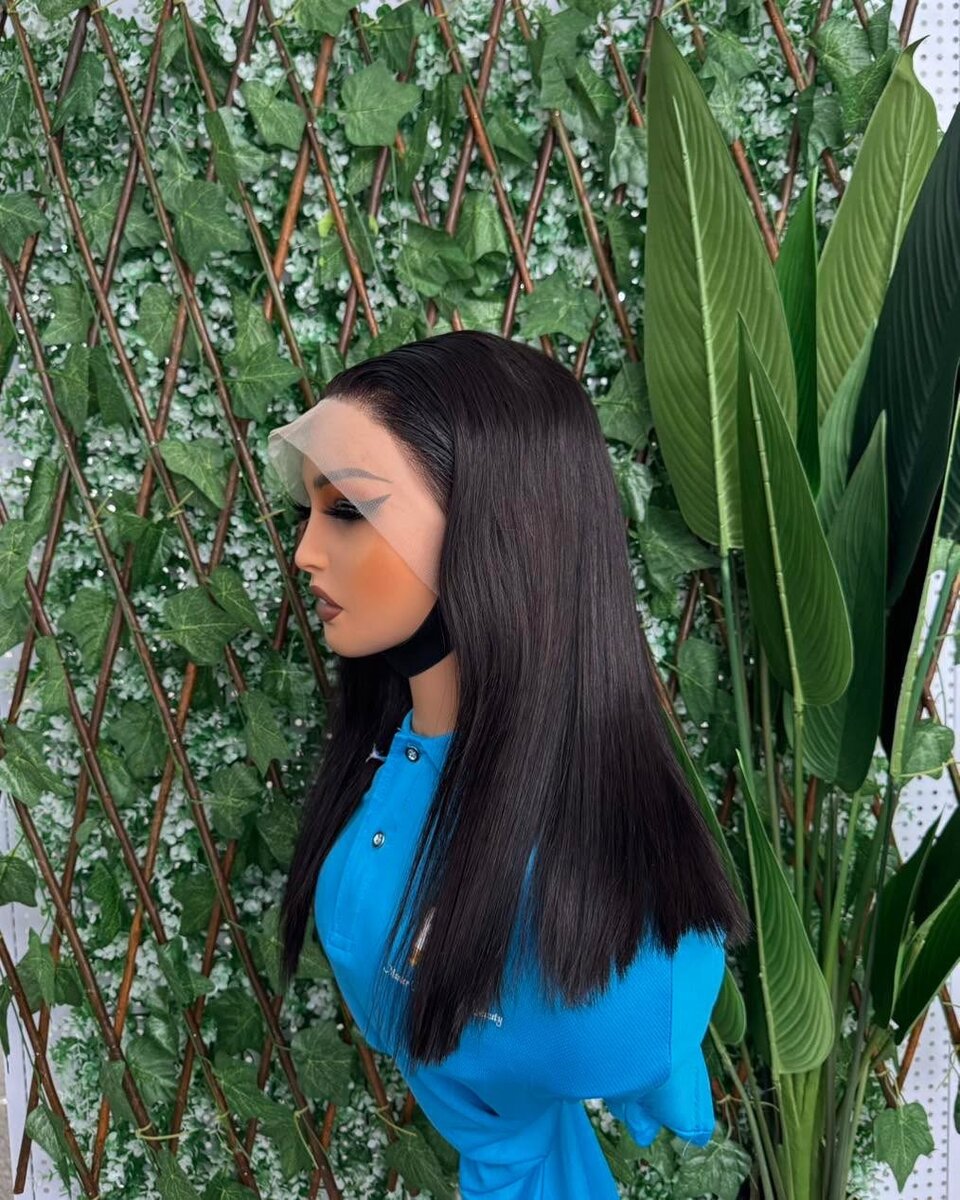 Perruque lace front colorée