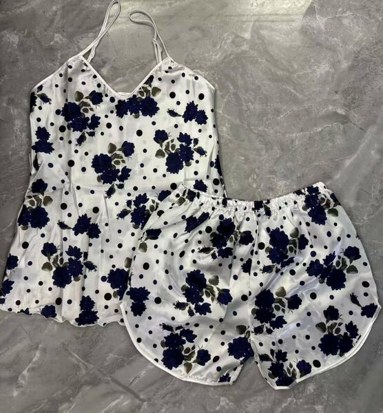 Pyjama Femme Satin Floral