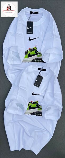 T-shirt blanc avec imprimé Nike