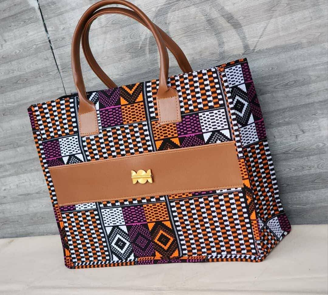 Sac Tissu Ethnique Élégant