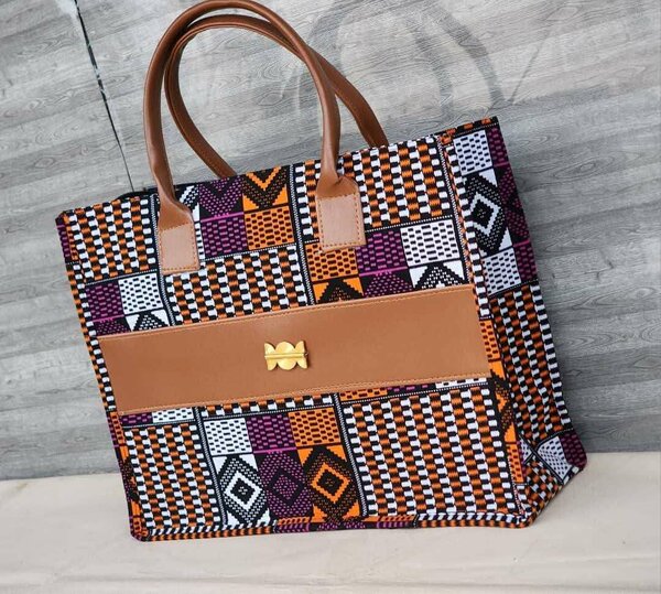 Sac Tissu Ethnique Élégant