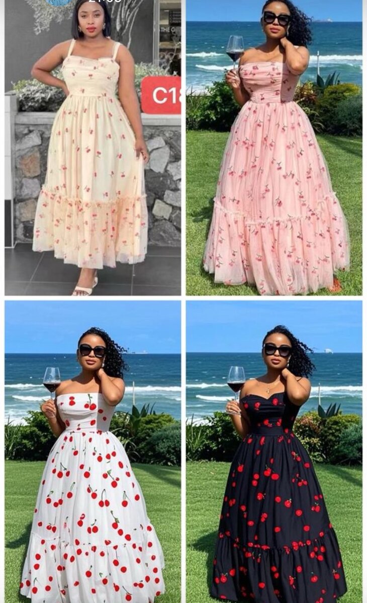 Robe fleurie