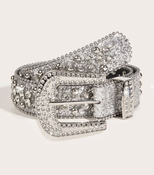 Ceinture style western strass