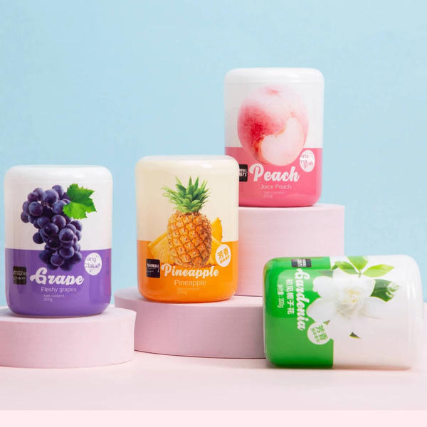 Bougies parfumées assorties