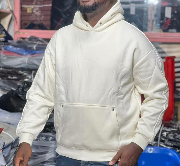 Sweat-shirt blanc tendance