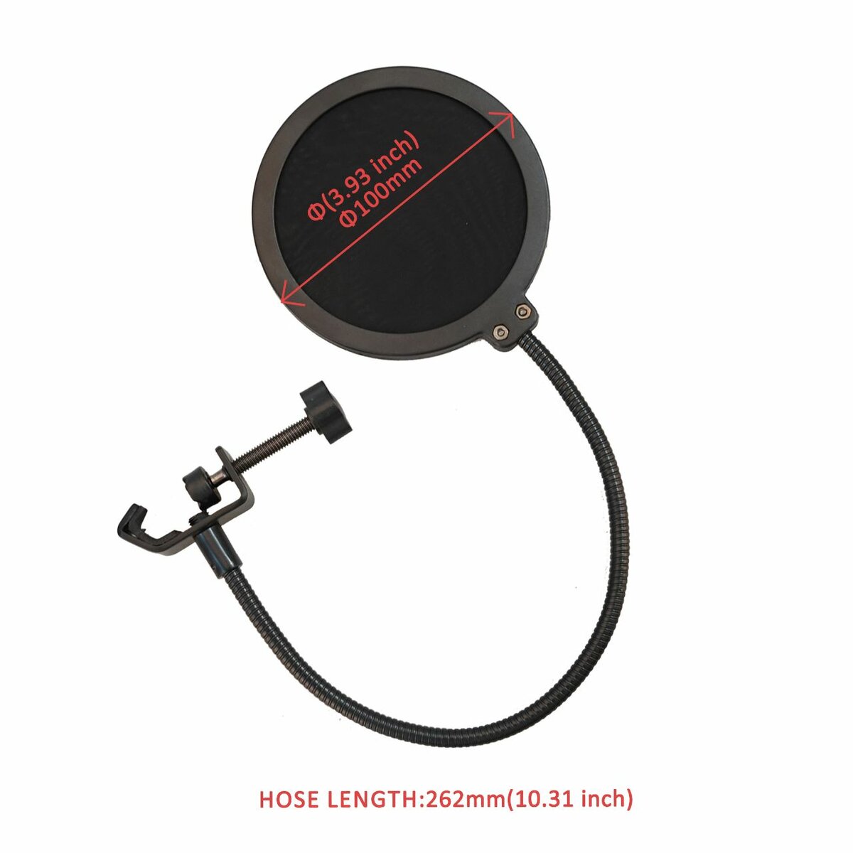 Microphone accessories Metal pop filter universal microphone