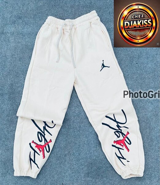 Pantalon de survêtement blanc