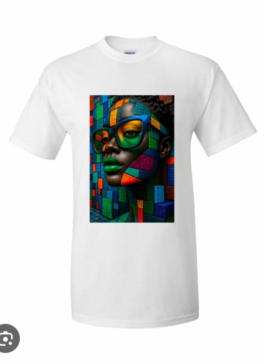 T-shirt Graphique Art Coloré