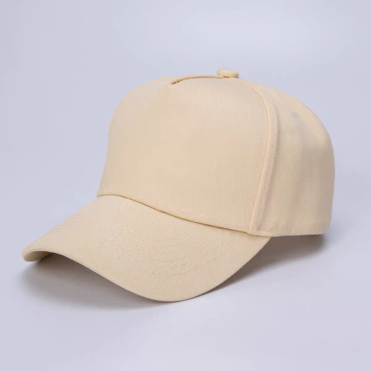 Casquette beige en coton