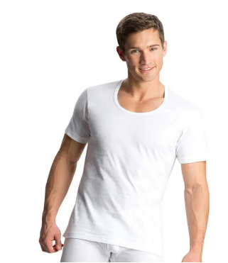 Pack of 3-Al qaim-Men's 100% 100% combed Cotton Half Sleeves Vest