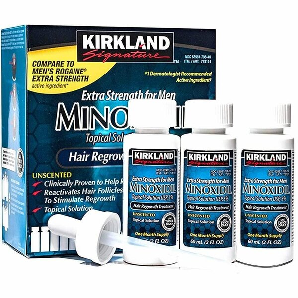 Kirkland Minoxidil combo pack