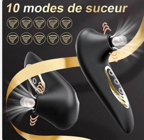 Stimulateur Clitoridien 10 Modes