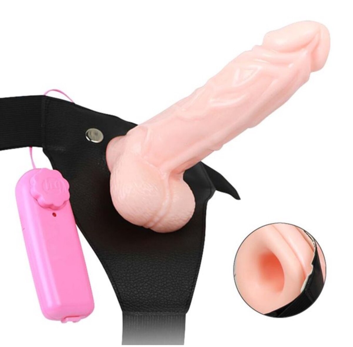 Strap On Dildo G Spot Vibrator