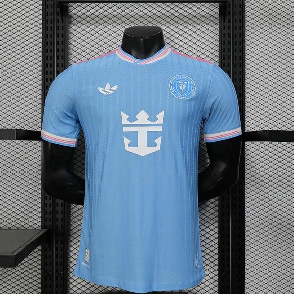 Maillot de football bleu homme