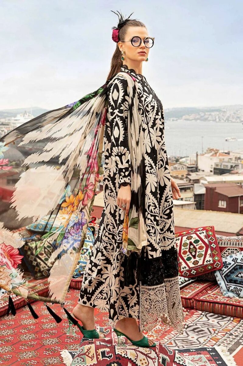 Maria.b lawn 2025 new summer Eid collection