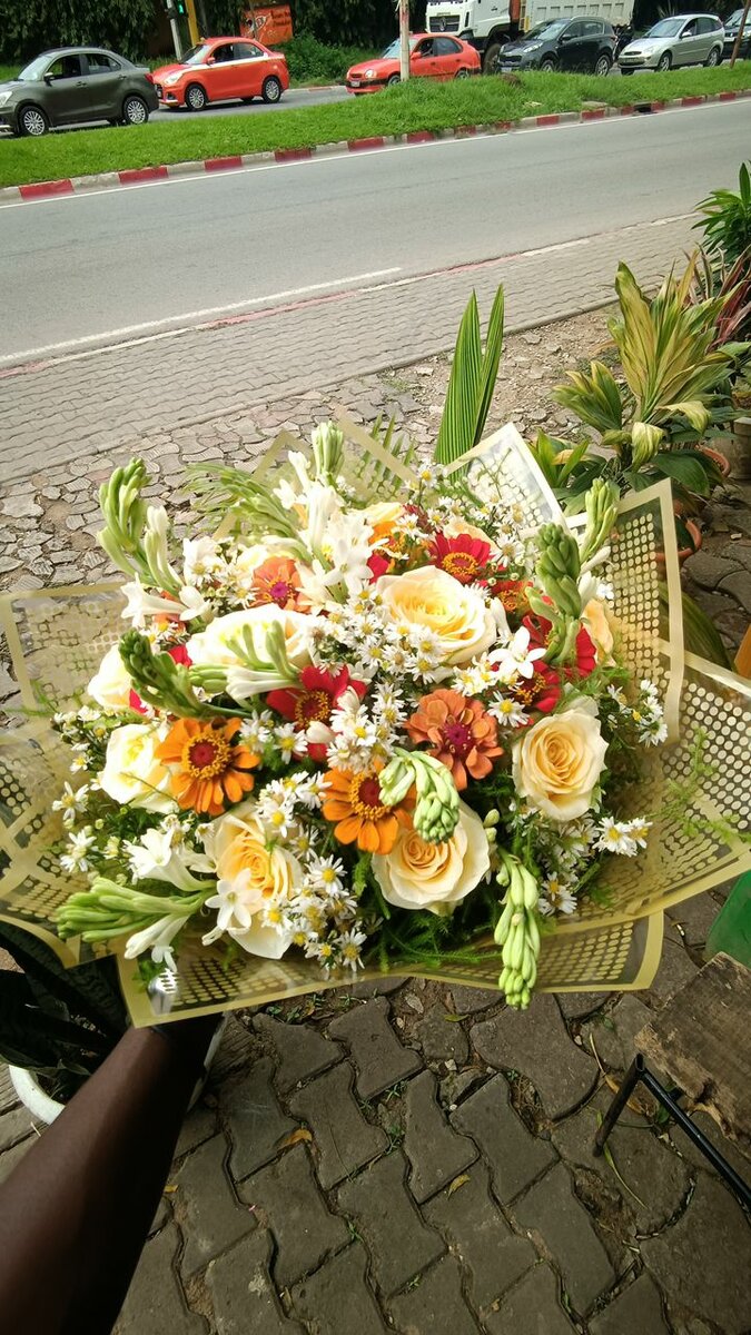 Bouquet de fleurs éclatant