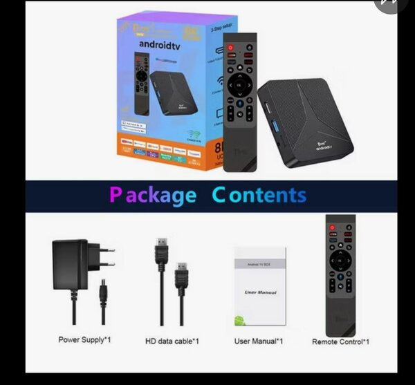 Box TV Android 14.0 8K