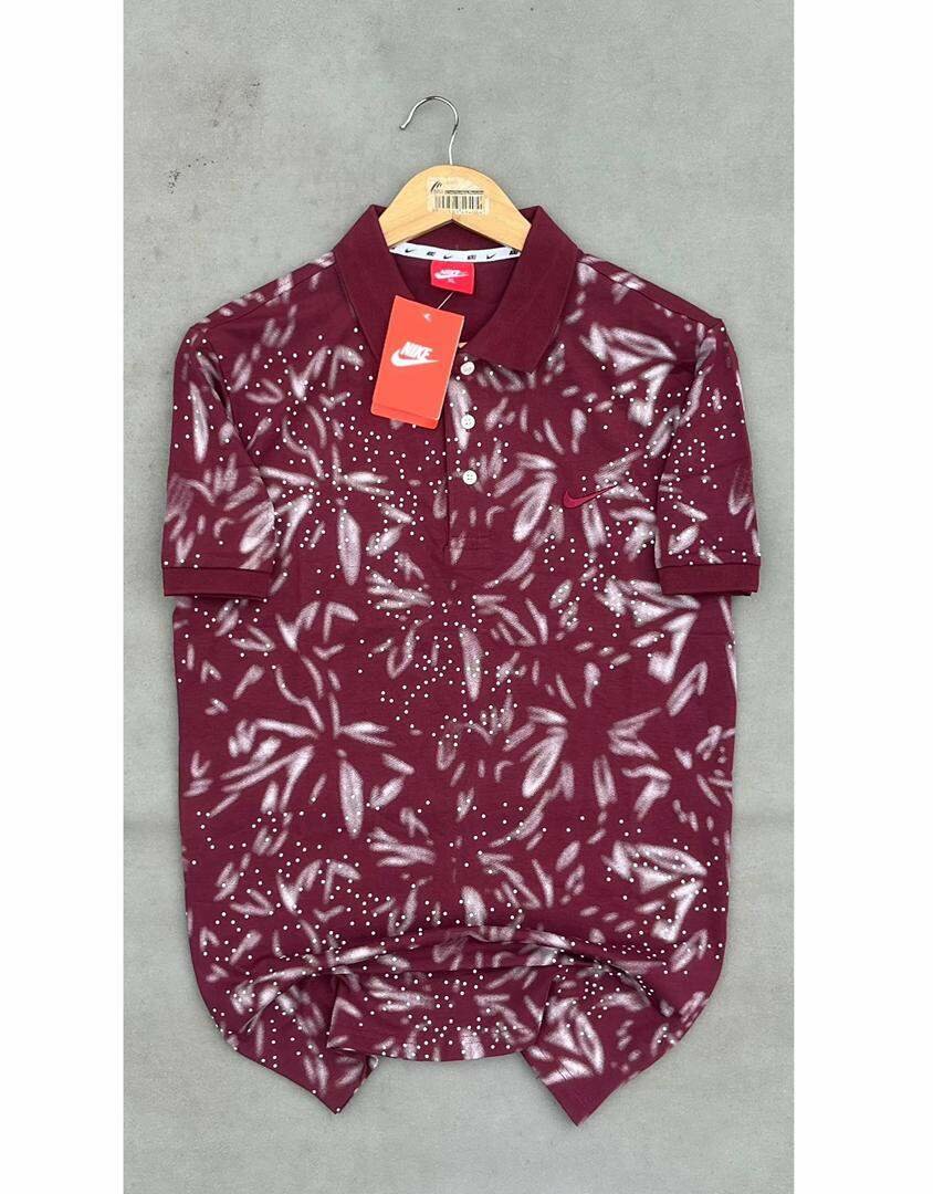 Polo homme à motifs élégants