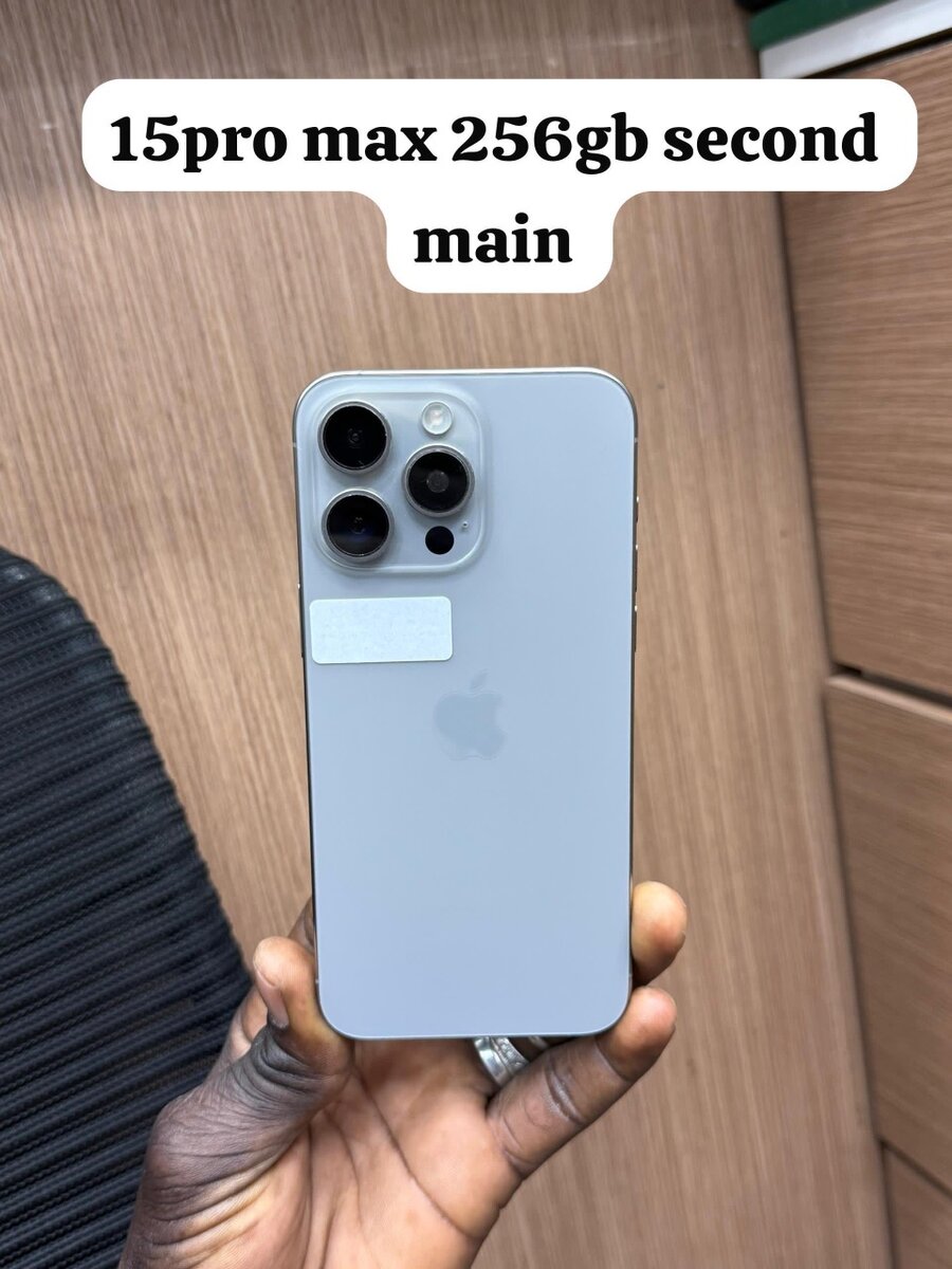 15 pro max second main tout