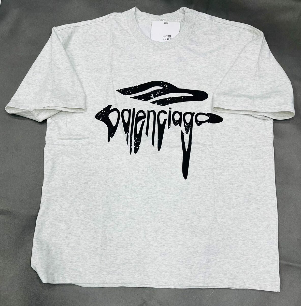 T-shirt en coton imprimé tendance