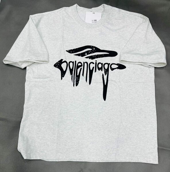 T-shirt en coton imprimé tendance