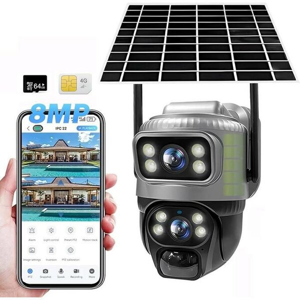 Caméra 4G Solaire VC9