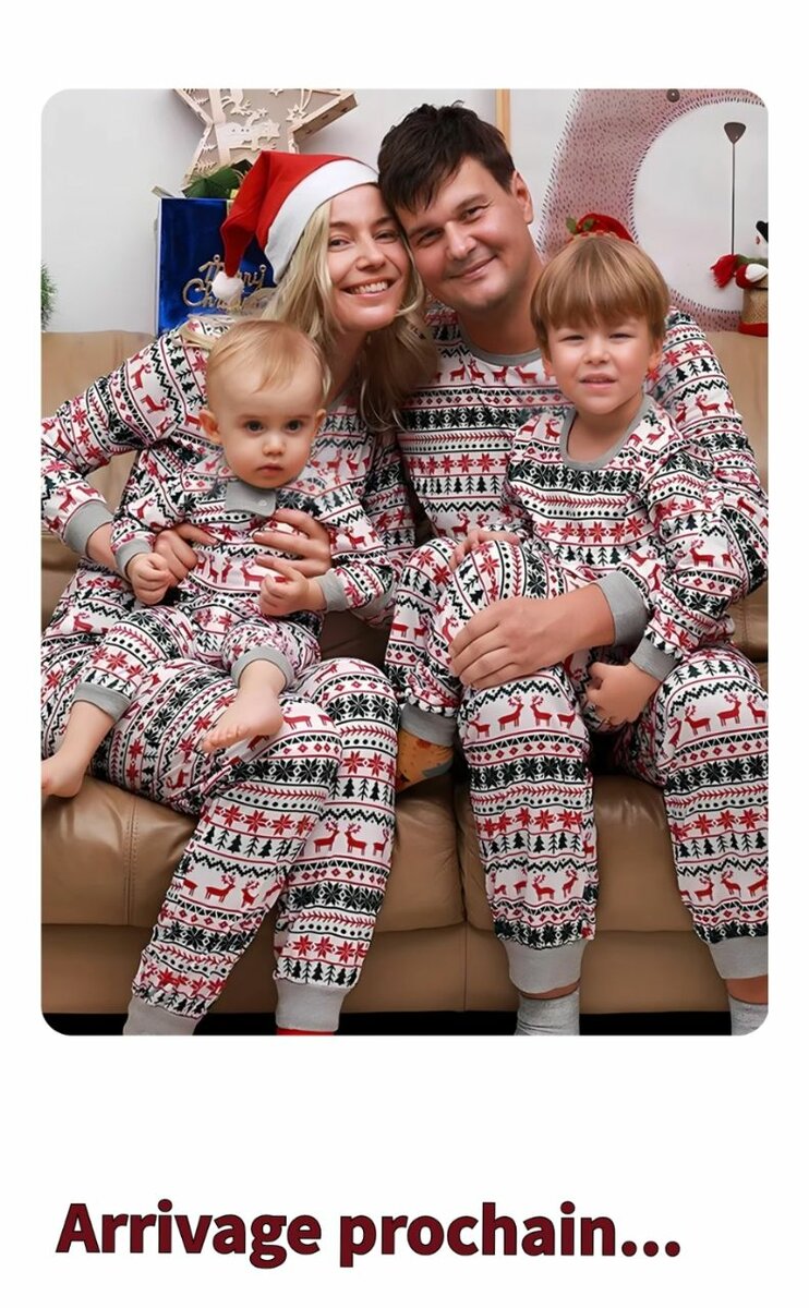 Pyjama Noël Famille