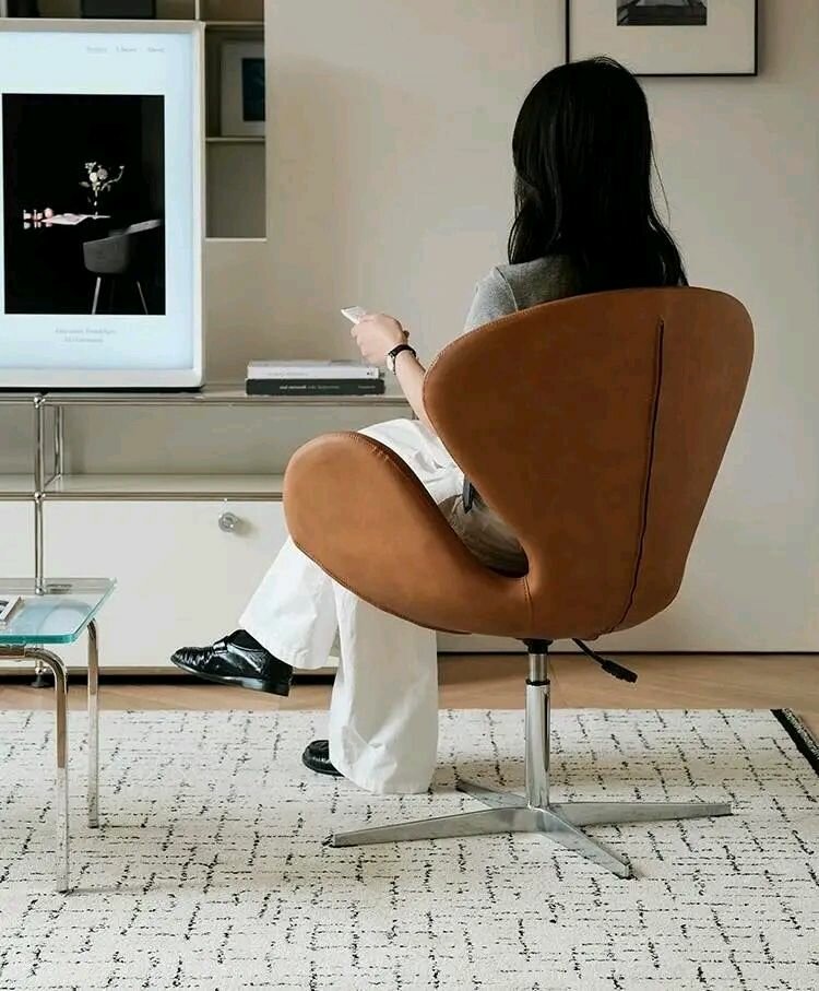 Fauteuil pivotant design élégant